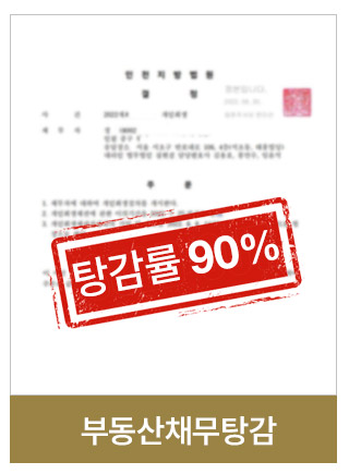 부동산채무탕감 사례